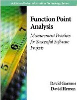 Review of book: Function Point Analysis: Measurement Practices for Successful Software Projects